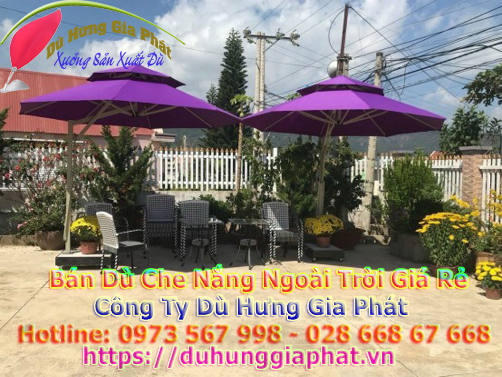 Ô Dù Che Nắng Mưa Quán Cafe Sân Vườn Giá Rẻ Tại TP.HCM Ô Dù Che Nắng Mưa Quán Cafe Sân Vườn Giá Rẻ Tại TP.HCM