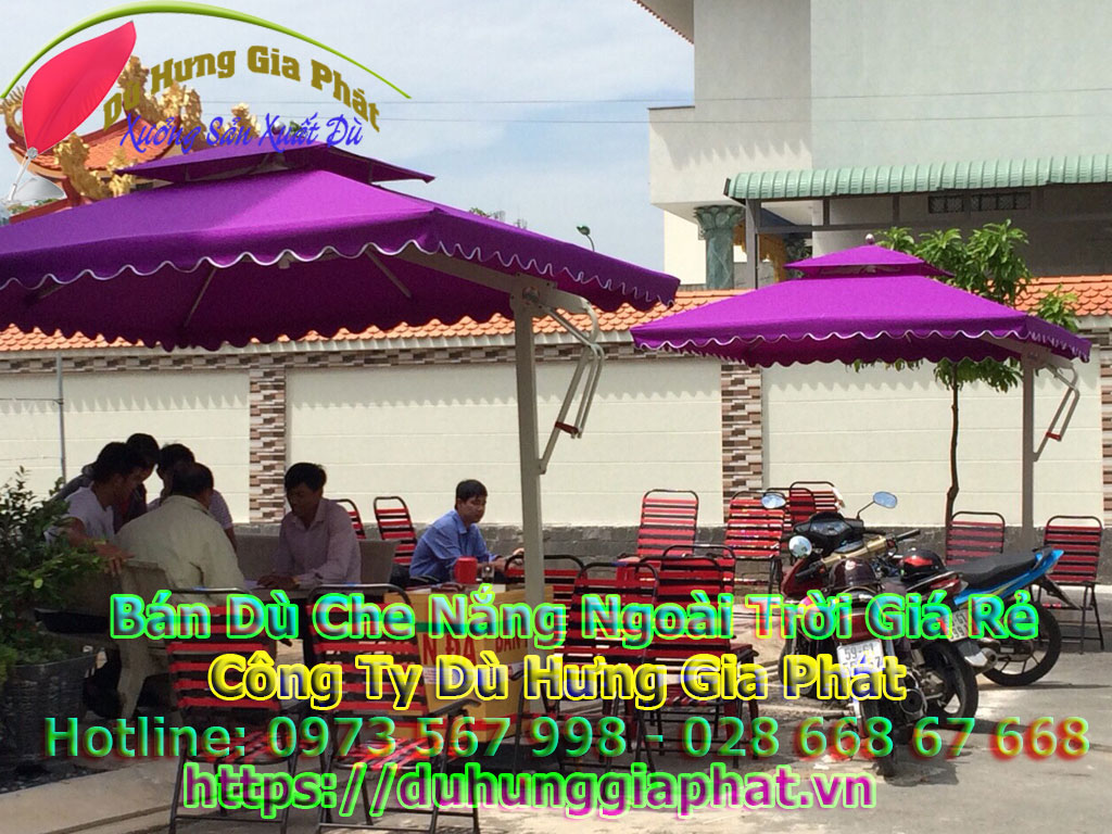 Ô Dù Che Nắng Mưa Quán Cafe Sân Vườn Giá Rẻ Tại TP.HCM Ô Dù Che Nắng Mưa Quán Cafe Sân Vườn Giá Rẻ Tại TP.HCM
