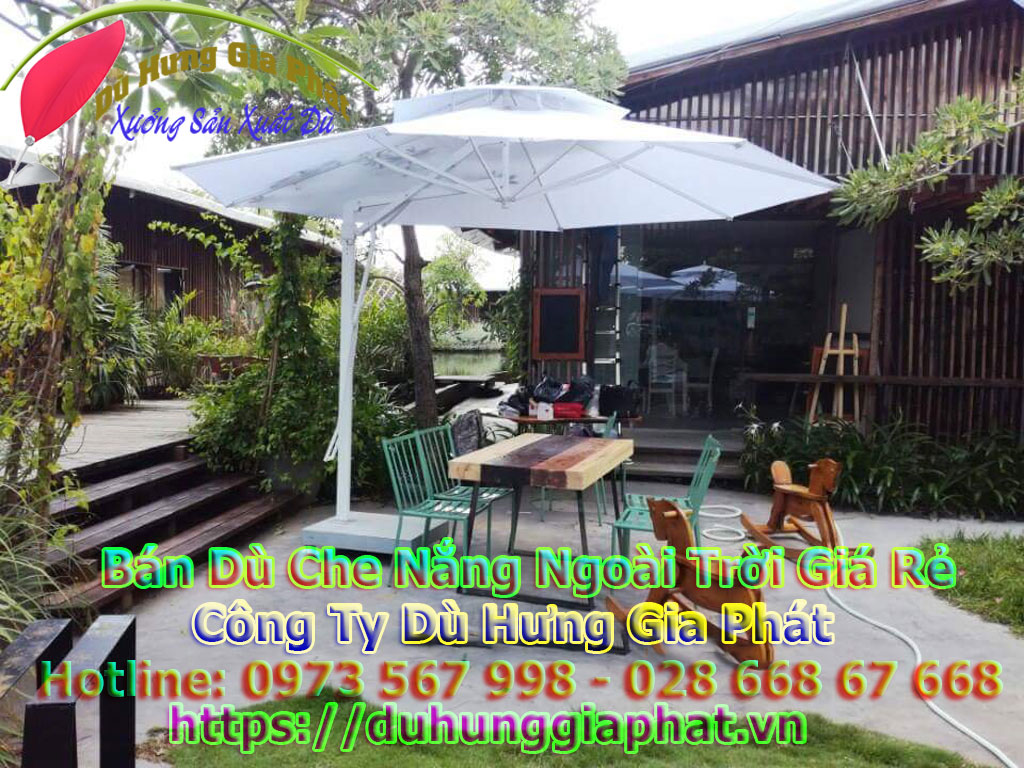 Ô Dù Che Nắng Mưa Quán Cafe Sân Vườn Giá Rẻ Tại TP.HCM Ô Dù Che Nắng Mưa Quán Cafe Sân Vườn Giá Rẻ Tại TP.HCM