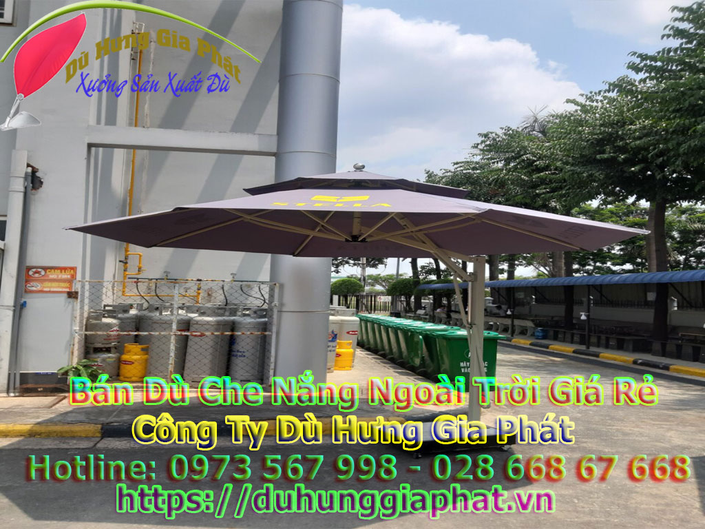 Dù che sân vườn đẹp và sang trọng Dù che sân vườn đẹp và sang trọng