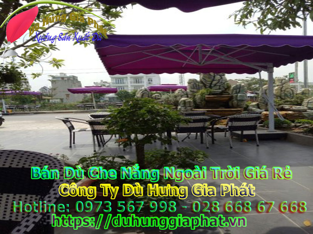 Ô Dù Che Nắng Mưa Quán Cafe Sân Vườn Giá Rẻ Tại TP.HCM Ô Dù Che Nắng Mưa Quán Cafe Sân Vườn Giá Rẻ Tại TP.HCM