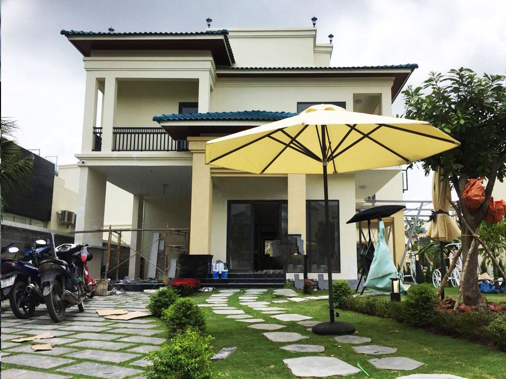 Địa Chỉ Bán Dù Che Nắng Mưa Ngoài trời Quán Cafe Đứng Tâm