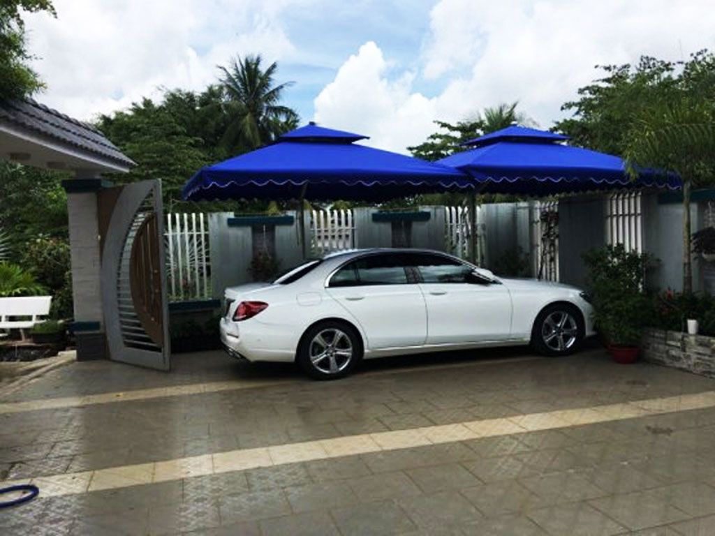 Dù Lệch Tâm Vuông Hai Tầng 2.5m