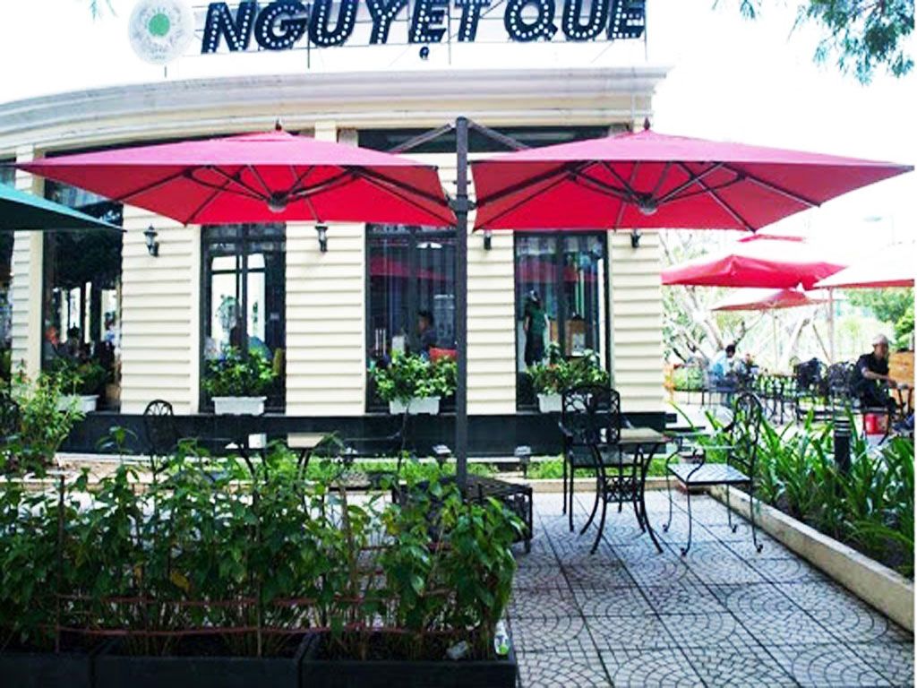 Ô Dù Che Nắng Mưa Quán Cafe Sân Vườn Giá Rẻ Tại TPHCM