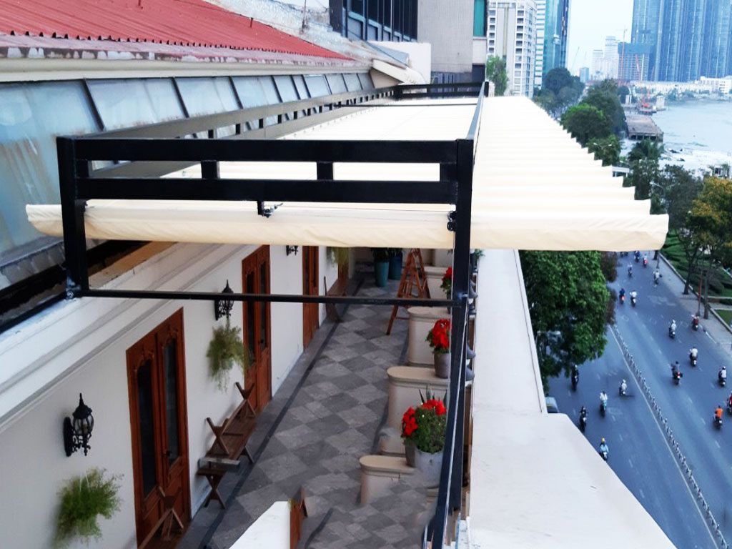 Lắp Đặt Mái Xếp Di Động, Mái Hiên Che Nắng Mưa Tại Quận 12